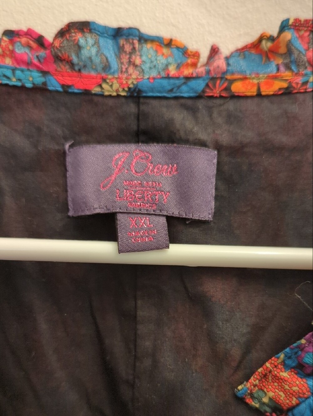 J. Crew × Liberty Multicolor Floral Tiered Dress (Women's XXL) - Picture 2 of 9